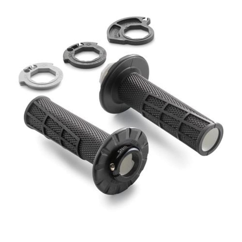 Set mansoane Lock-On negre KTM Husqvarna GasGas 2016-2025 - 79002121200
