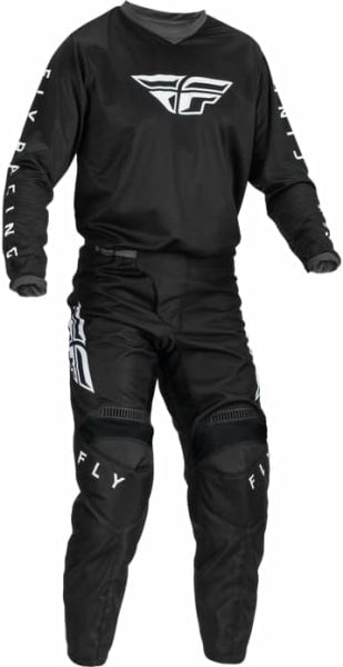 Combo Echipament Fly F-16 Negru/Alb Enduro/MX