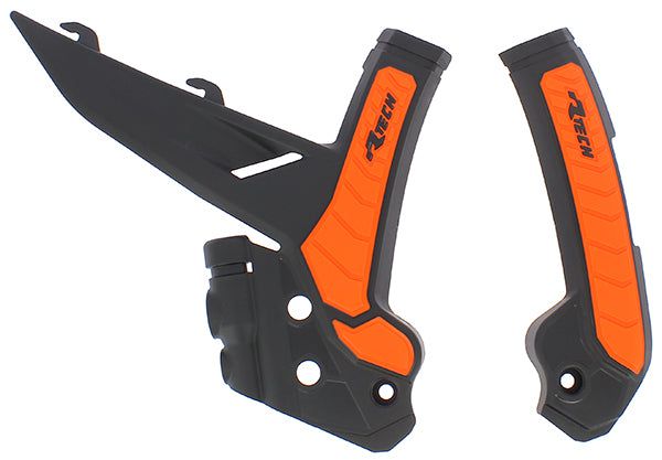 RTech Set Protectii Cadru KTM 2024+ Negru/Portocaliu
