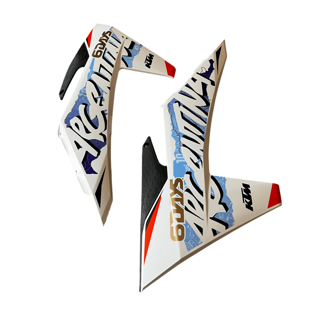 Set Spoilere Rezervor KTM EXC Six Days Argentina 2024 - A46008054000ABC