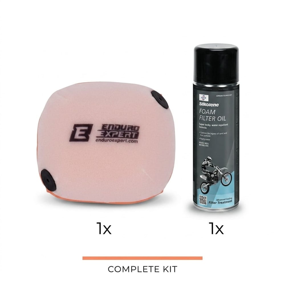 Enduro Expert Air Filter 2017–2023 + Silkolene Foam Filter Oil kit