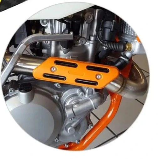 Protectie Evacuare 4T KTM/HUSQVARNA/GASGAS 2010-2025+, Black