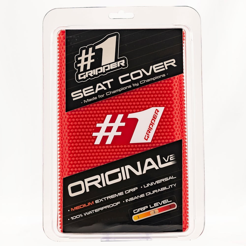 OneGripper Original V2 seat cover Red