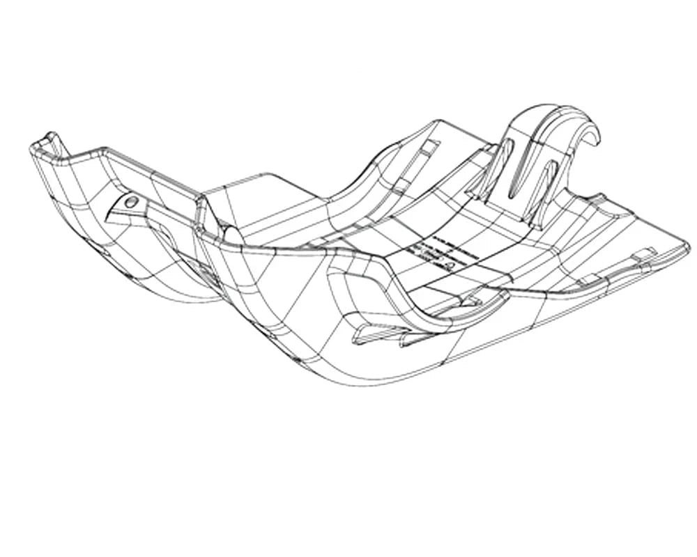 Scut motor protectie Husqvarna FE 250/350 2017-2023 - 25503090044