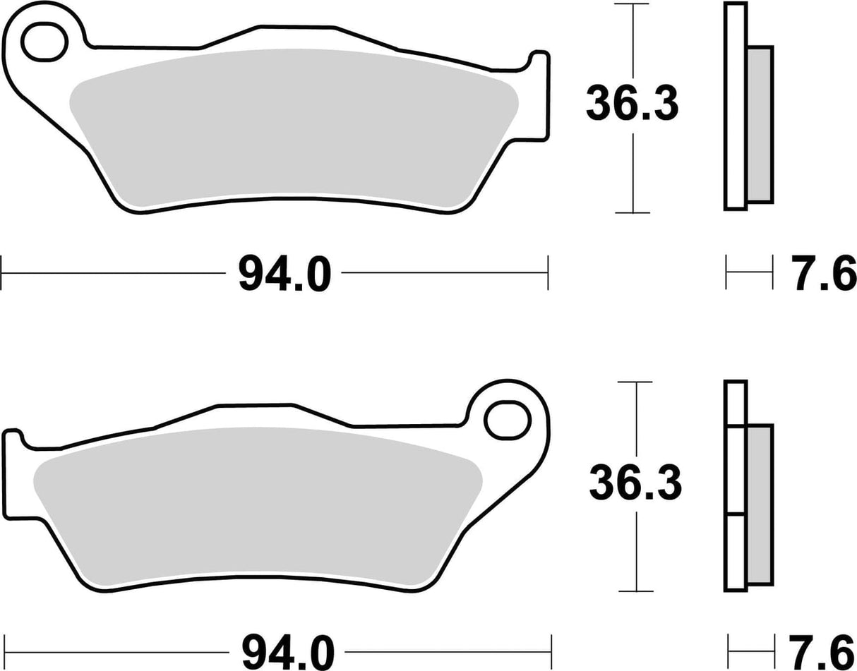 Brembo Placute frana fata sinterizate KTM 2004-2025+