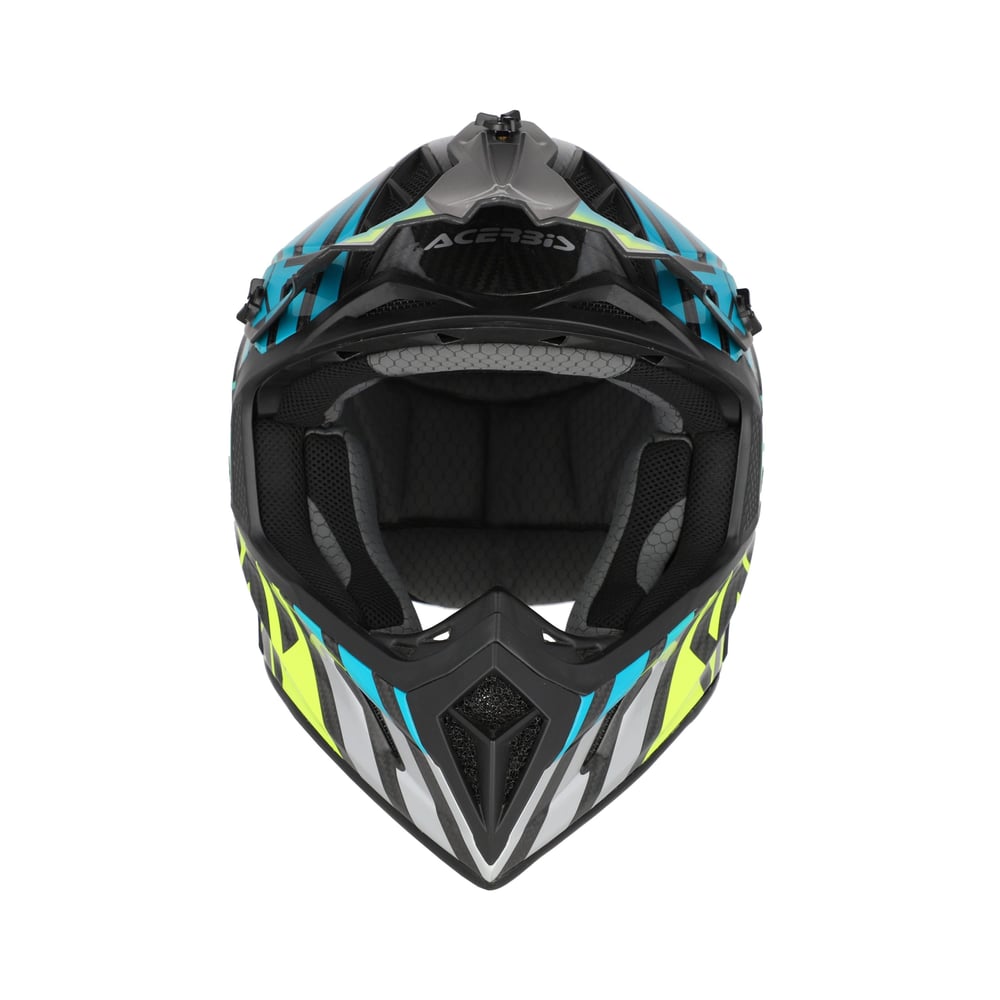 Casca Acerbis Carbon Steel Fluo - 1000g Usoara