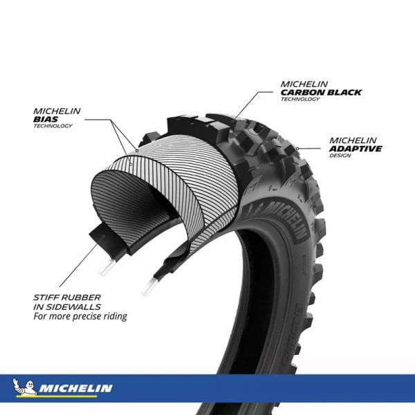Cauciuc/Anvelopa Fata Michelin Enduro Medium 2, 90/90-21 (Model Nou)
