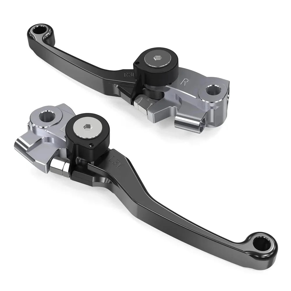 Set Manete Foldabile Braktec HUSQVARNA 2022-2024 si GASGAS 2021-2025+