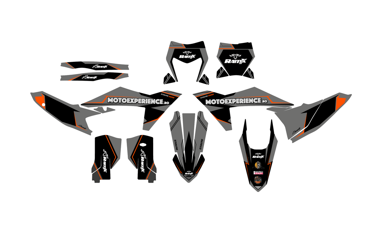 Kit Stickere Personalizate KTM 2024 2T / 4T toate modelele