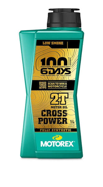 Ulei amestec 2T MOTOREX CROSS POWER 2T Editia 6Days 1L