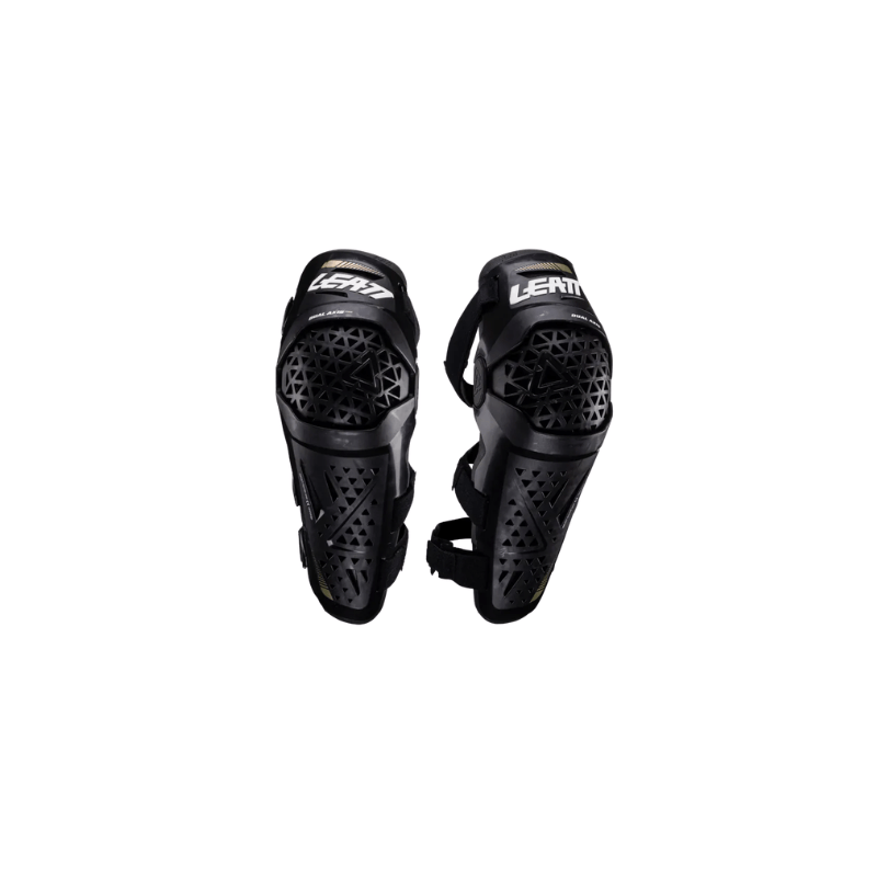 Protecții Genunchi și Tibie LEATT Dual Axis Pro, Negru