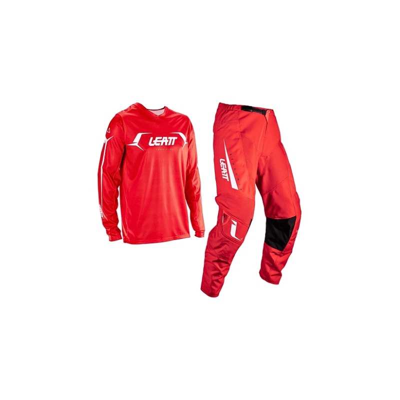 Set Echipament Moto LEATT Ride Kit 3.5 Rosu V26