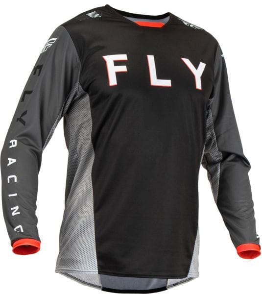 FLY RACING KINETIC KORE T-shirt Enduro/Offroad Black/Grey