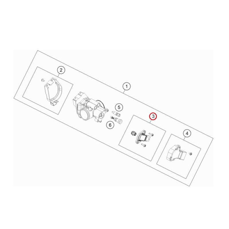Senzor TPS 2018-2023 KTM/HUSQVARNA/GASGAS