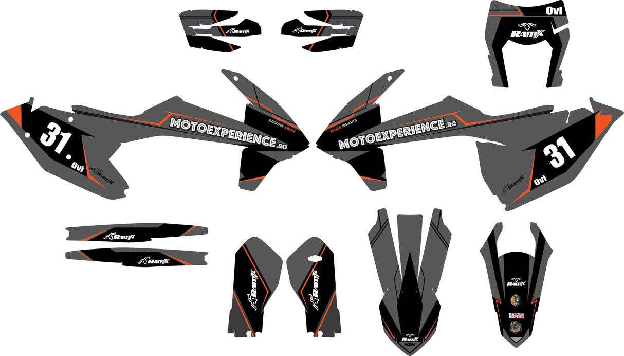 Stickere KTM 2017-2019 2T/4T 250-500