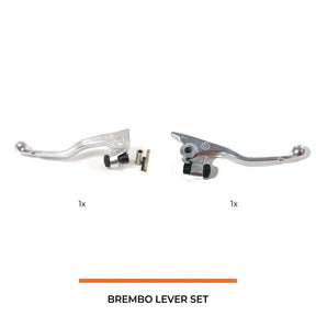 Brembo Clutch + Front Brake Levers kit