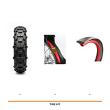 IRON GRIP XC95 Soft Rear + Tubliss 18 + TACS Half Mousse Medium kit