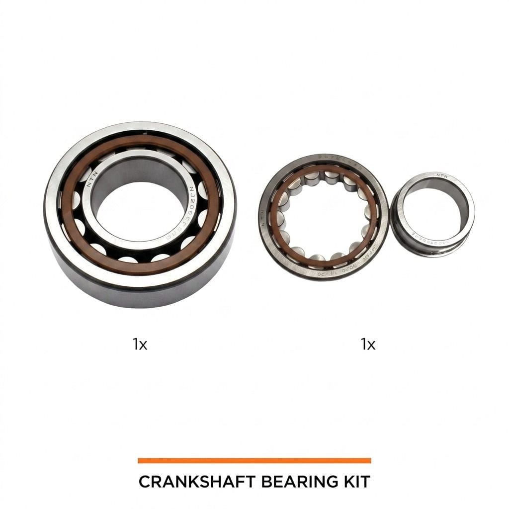 Left + Right Crankshaft Bearings kit