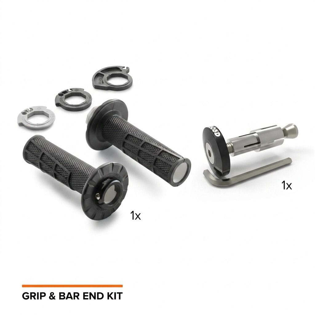 Lock-On Grips + Bar Ends kit