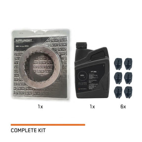 OEM 2T Clutch Kit + Avista ATF + 6× Damping Rubbers kit