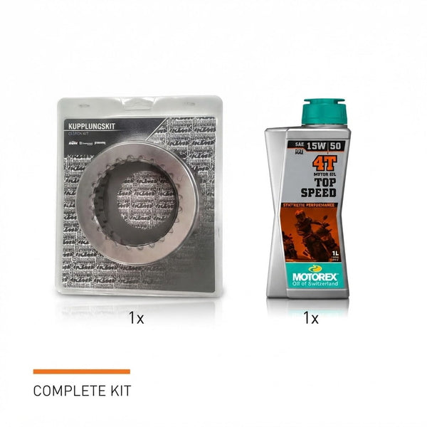 OEM 2T Clutch Kit + Motorex 15W50 1L kit