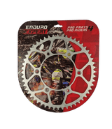 Enduro Expert Rear sprocket 50 Teeth (50T) KTM/Husqvarna/GasGas 1990-2025 520 — Steel Natural