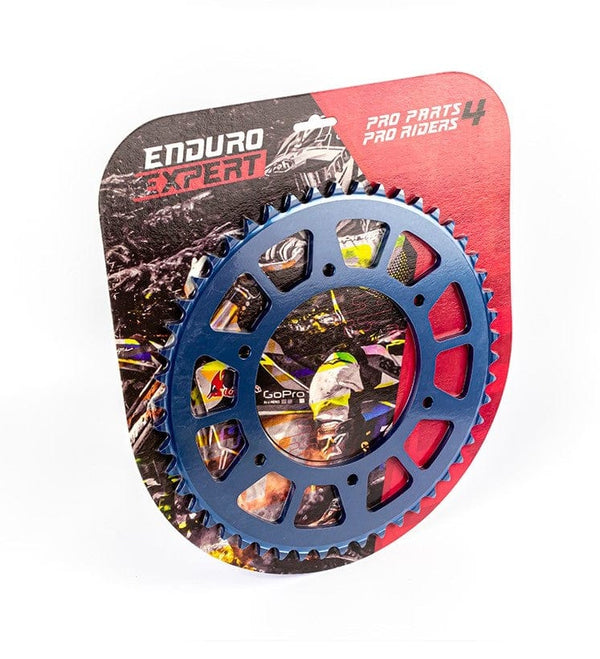 Pinion Spate 52 Dinti KTM / Husqvarna / Husaberg '90-'24 Aluminiu RACING albastru