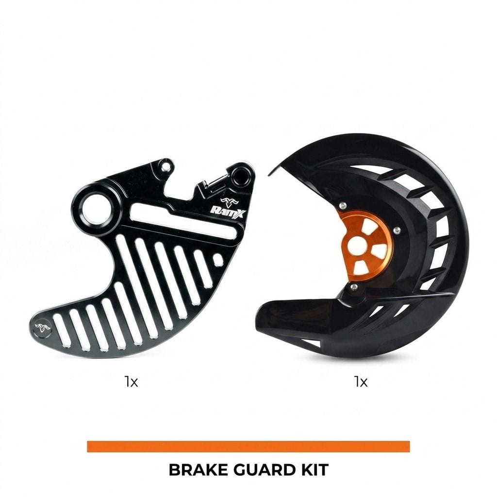 RamX Rear Disc Guard + Front Caliper Guard kit