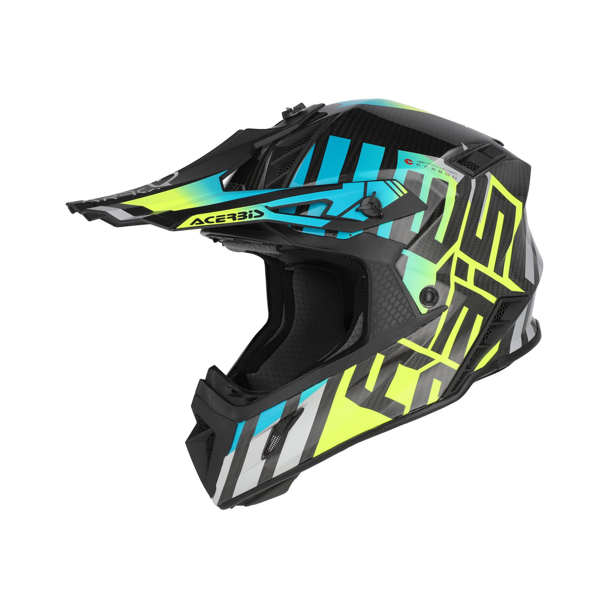 Casca Acerbis Carbon Steel Fluo - 1000g Usoara