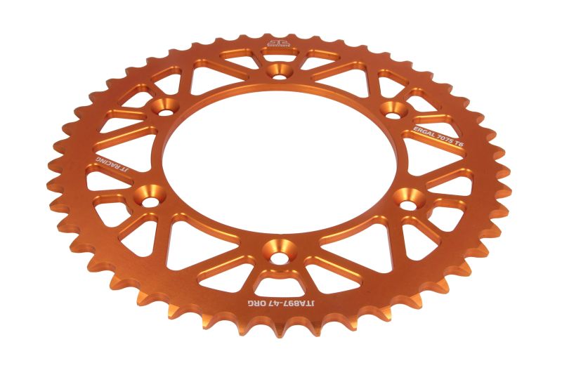 Pinion spate JT 47 dinti (47T) 90'-'25 KTM/Husqvarna/GasGas Aluminiu
