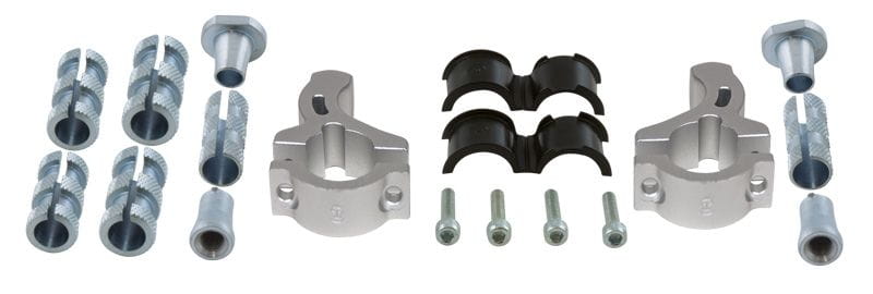 RTech Gladiator Handguard-uri universale pentru ghidon 28mm//22mm Rosu