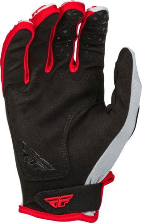 Manusi Fly Racing KINETIC gri/rosu Enduro/MX