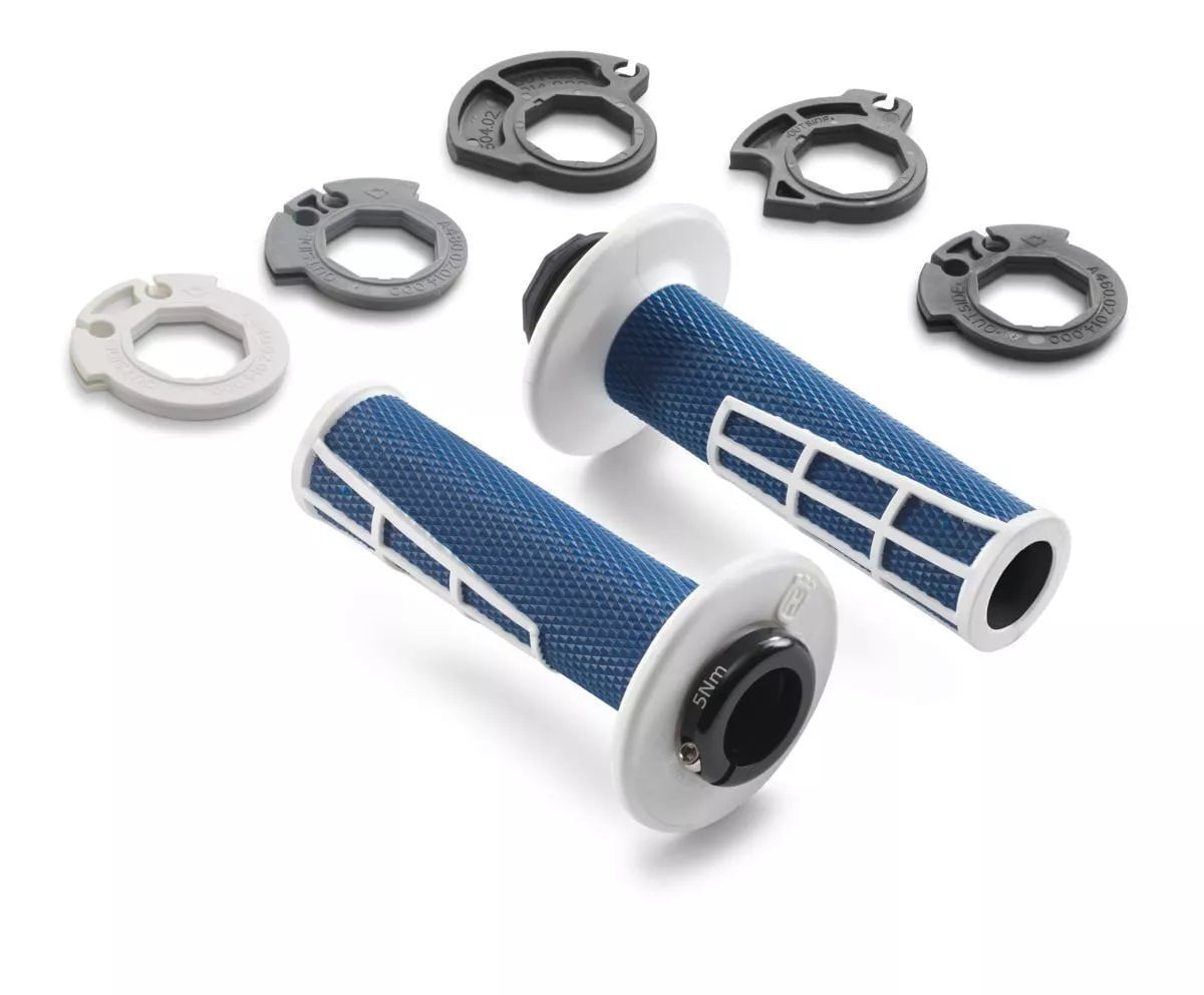 Set Mansoane Decupate cu Lock-On 2017-2025 KTM/HUSQVARNA/GASGAS Albastre 2T/4T