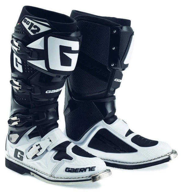 Cizme GAERNE SG 12 Alb/Negru