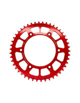 Rear sprocket 47T Teeth KTM / Husqvarna / Husaberg '90-'24 Enduro Expert ALUMINIUM — Red