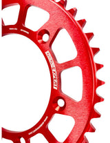 Rear sprocket 47T Teeth KTM / Husqvarna / Husaberg '90-'24 Enduro Expert ALUMINIUM — Red