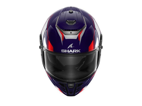 Helmet Integral SHARK SPARTAN RS BYHRON grey/navy blue/red
