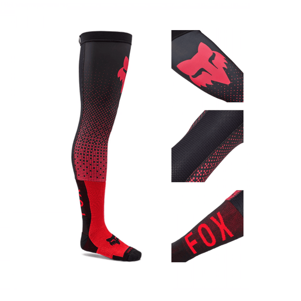 Șosete lungi FOX Flexair Fracture KB [FLO RED]