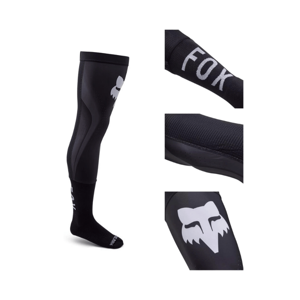 Sosete - FOX FLEXAIR KNEE BRACE SOCK [DRK SHDW]