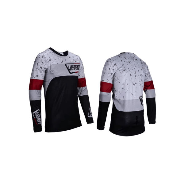 Tricou/Jersey Moto Cross/Enduro LEATT 4.5 Enduro Ice, Gri/Negru
