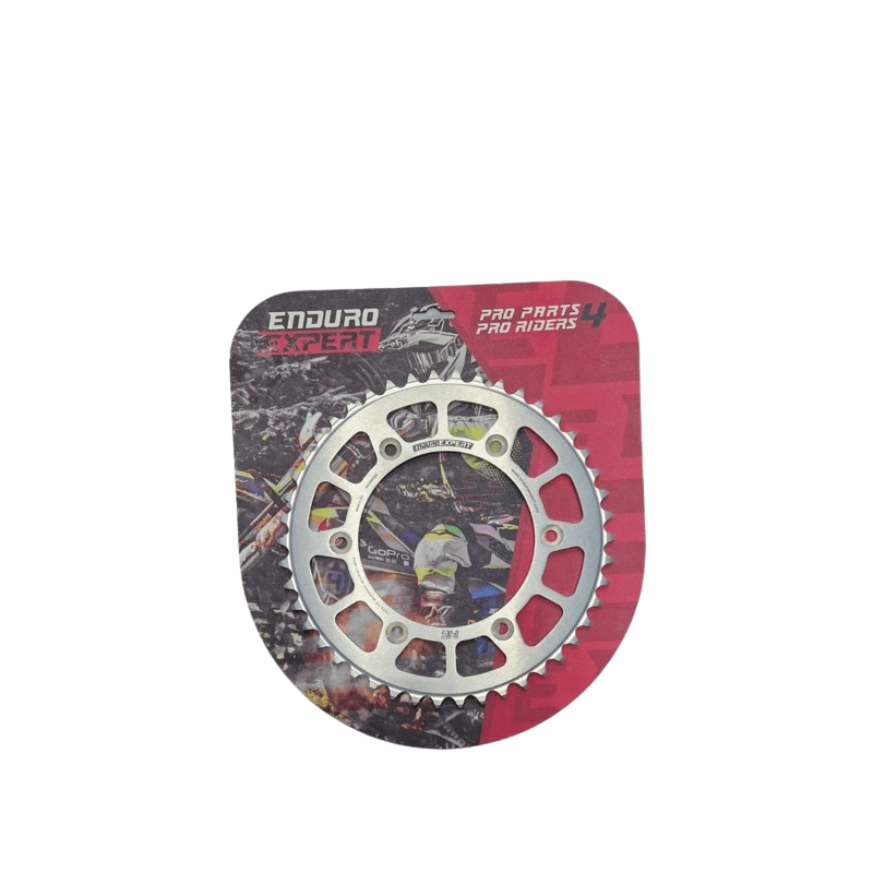 Enduro Expert Rear sprocket 46 Teeth (46T) KTM/Husqvarna/GasGas 1990-2025 520 — Aluminium Silver
