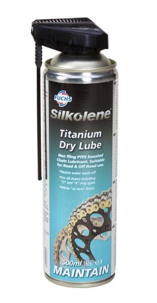 Spray Uns Lant SILKOLENE TITANIUM DRY LUBE 500ml pt. Motociclete Strada