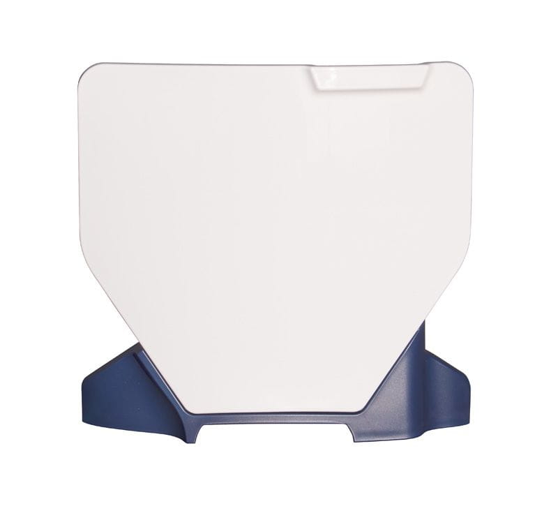 HUSQVARNA FRONT NUMBER PLATE WHITE-HSQ BLUE